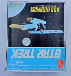 AMT STAR TREK USS ENTERPRISE Vertical Box Special Star Trek Jacket No Offer Version S951