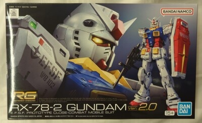 BANDAI SPIRITS RG 1/144 Mobile Suit Gundam RX-78-2 Gundam Ver.2.0 Reprint 40