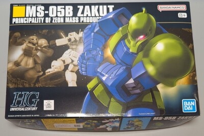BANDAI SPIRITS HGUC 1/144 ザク バンダイナムコ版 +8表記 064