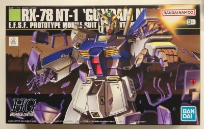 BANDAI SPIRITS HGUC 1/144 Bandai Namco version Gundam + notation 047