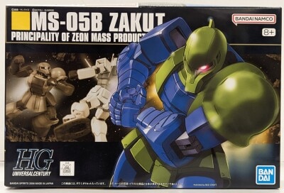 BANDAI SPIRITS HGUC 1/144 Bandai Namco version Zaku I+ notation 064