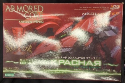 Kotobukiya 1/72 Variable Infinity series NX01 LIMITED Rayleonard 03-AALIYAH Krasnaya VI-28 圖片 1