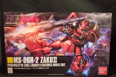 Bandai HGUC 1/144 Mobile Suit Gundam MSV Johnny Ridden's Zaku II 166 圖片 1