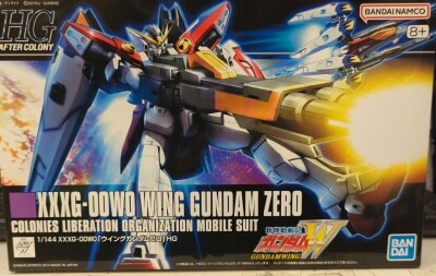 BANDAI SPIRITS HG AFTER COLONY 1/144 Bandai Namco Wing Gundam Zero + notation 174