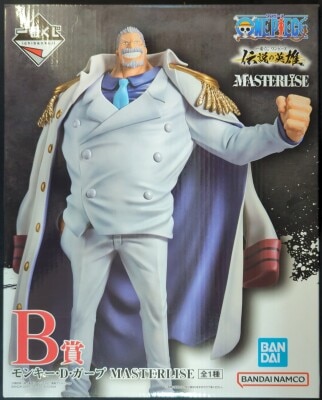 Bandai Spirits Ichiban Kuji One Piece Legendary Heroes B-Prize Monkey D Garp MASTERLISE image 1