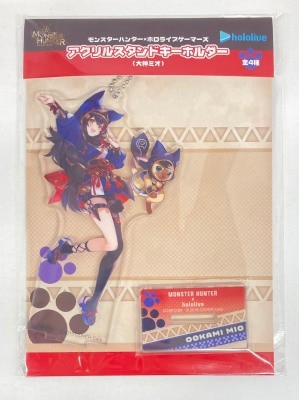 Capcom Acrylic Stand Keychain/Monster Hunter x Hololive Gamers Ogami Mio