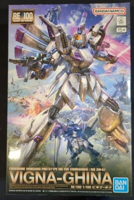 Bandai Namco RE/100 1/100 Mobile Suit Gundam F91 Vigna Ghina