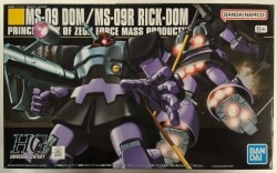 BANDAI SPIRITS HGUC 1/144 Mobile Suit Gundam Dom/Rick-Dom/+ notation 059