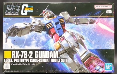 BANDAI SPIRITS HGUC 1/144 Bandai Namco version RX-78-2 Gundam/+ notation 191