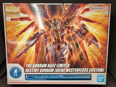 Bandai Spirits MG 1/100/ Gundam Base Limited Mobile Suit Gundam Seed DESTINY Destiny Gundam(Heine's Custom Unit)