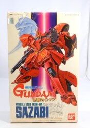 Bandai 1/144 Mobile Suit Gundam Char's Counterattack Sazabi/3-digit postal code/ST(7) 4