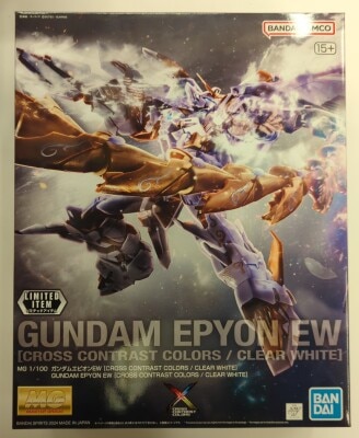 BANDAI SPIRITS MG 1/100 Mobile Suit Gundam W Gundam Epyon [CROSS CONTRAST COLORS / CLEAR WHITE] LIMITED