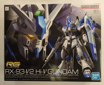 BANDAI SPIRITS RG 1/144 Bandai Namco version Hi-ν Gundam / + notation 36 Bild 1