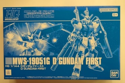 BANDAI SPIRITS HG 1/144 double Fake Under the D Gundam First Bild 1
