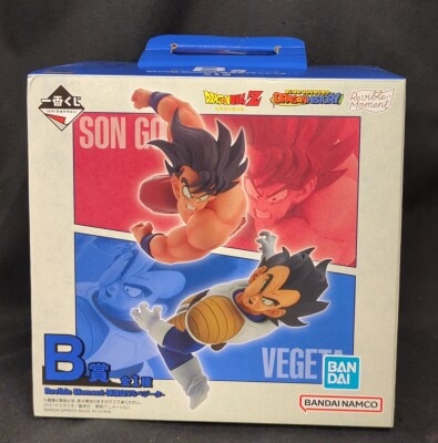 BANDAI SPIRITS Ichiban Kuji Dragon Ball HISTORY B Prize Son Goku and Vegeta Revible Moment รูปภาพ 1