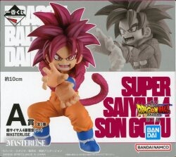 Bandai Spirits Ichiban Kuji Dragon Ball DAIMA Part 2 A-Prize Super Saiyan 4 Son Goku (Mini) MASTERLISE