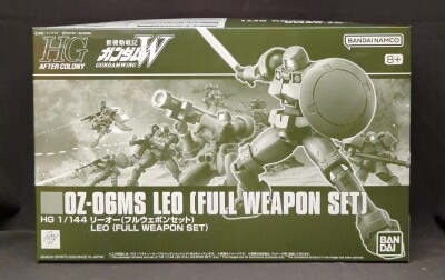 BANDAI SPIRITS HG AFTER COLONY 1/144 Bandai Namco Leo (Full Weapon Set) hình ảnh 1