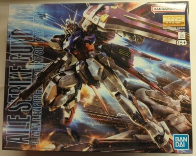 BANDAI SPIRITS MG 1/100 Bandai Namco Aile Strike Gundam Ver. RM/15+ gambar 1