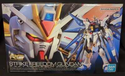 BANDAI SPIRITS RG 1/144 Bandai Namco Strike Freedom Gundam/+ notation 14