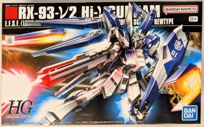 BANDAI SPIRITS HGUC 1/144 Bandai Namco version ν (Nu) Gundam / + notation 95 Bild 1