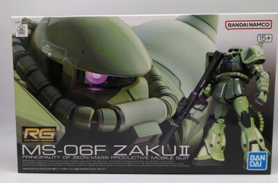 BANDAI SPIRITS RG 1/144 Bandai Namco version mass-produced Zaku/+ notation 04