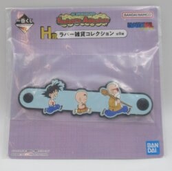 Bandai Spirits Ichiban Kuji Dragon Ball Fantastic Adventure H Prize Son Goku and Krilin and Kame Sennin / Cord Clip Rubber Goods Collection 图片 1
