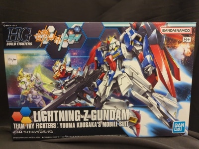 BANDAI SPIRITS HG BUILD FIGHTERS 1/144 Bandai Namco Lightning Z Gundam 040