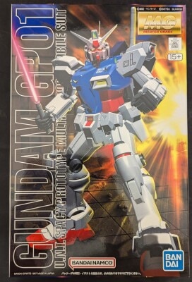 Bandai Spirits MG 1/100 Bandai Namco Version Gundam GP01 Prototype 1 15+ image 1