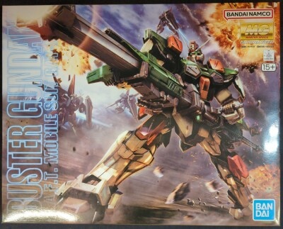 Bandai Spirits MG 1/100 Bandai Namco Buster Gundam Bandai Namco version 15+