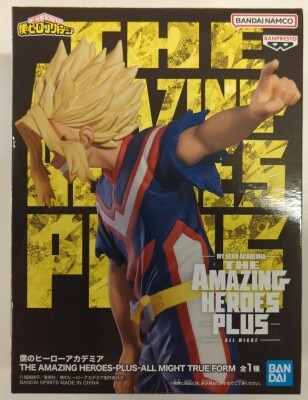 Bandai Spirits THE AMAZING HEROES-PLUS- ALL MIGHT TRUE FORM All Might Normal
