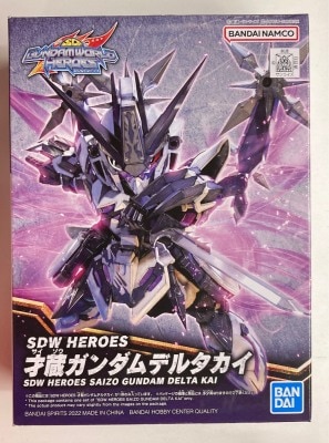 Bandai SDW HEROES/SD Gundam BB Senshi Saiz? Gundam Delta Kai 圖片 1
