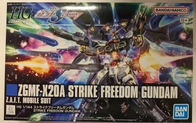 BANDAI SPIRITS HG COSMIC ERA 1/144 Bandai Namco Strike Freedom Gundam/+ notation 201 รูปภาพ 1