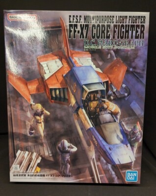 BANDAI SPIRITS UC HARD GRAPH 1/35 Bandai Namco Earth Federation Multipurpose Light Fighter FF-X7 Core Fighter 7
