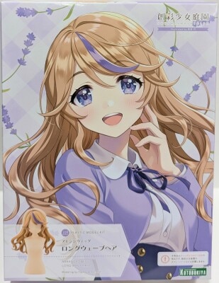 Kotobukiya Sosai Shojo Teien Arranged Wig Long Wave Hair imagen 1