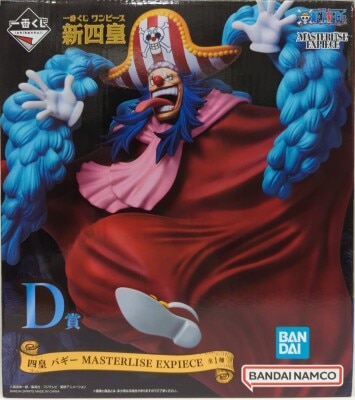 Bandai Spirits Ichiban Kuji One Piece New Shikou D-Prize Shikou Buggy MASTERLISE EXPIECE 圖片 1