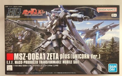 BANDAI SPIRITS HGUC Bandai Namco Zeta Plus (Unicorn Ver.) Bandai Namco 182