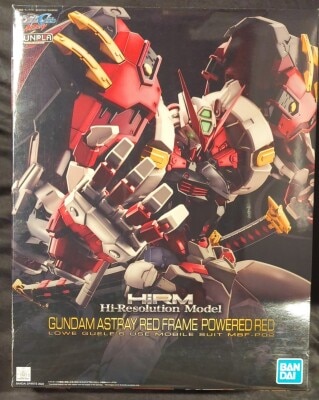 BANDAI SPIRITS High Resolution Model Mobile Suit Gundam Seed Astray Red Frame Powered Red