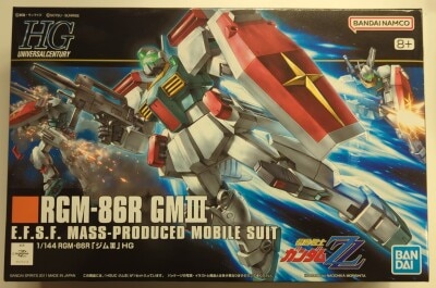 BANDAI SPIRITS HGUC 1/144 Bandai Namco version GM III + version 126