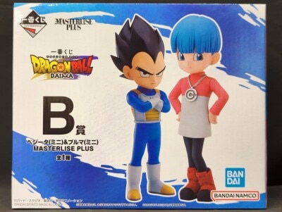 Bandai Spirits Ichiban Kuji Dragon Ball DAIMA B Prize Vegeta (Mini) and Bulma (Mini) MASTERLISE PLUS hình ảnh 1