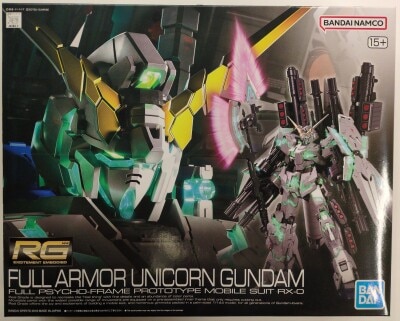 Bandai Spirits RG 1/144 Bandai Namco Full Armor Unicorn Gundam+ 30