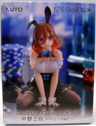 Taito Desktop Cute Figure The Quintessential Quintuplets * Nakano Miku Bunny Ver.