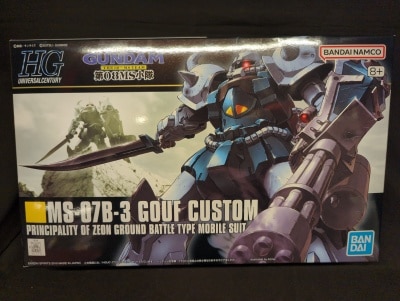 BANDAI SPIRITS HGUC 1/144 Bandai Namco version Gouf Custom/+ notation 117