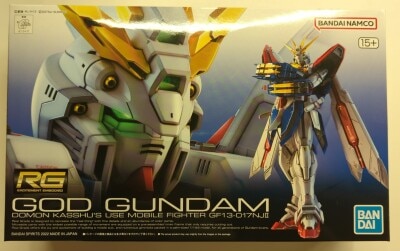 BANDAI SPIRITS RG 1/144 Mobile Fighter G God Gundam + notation 37