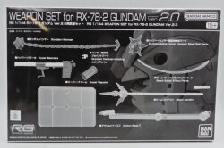 BANDAI SPIRITS RG 1/144 Mobile Suit Gundam RX-78-2 Gundam Ver.2.0 Weapon set