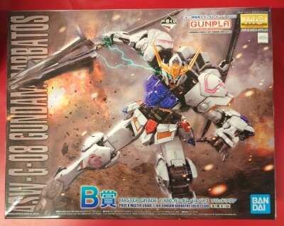 Bandai Spirits Ichiban Kuji Mobile Suit Gundam Gunpla 2022 Mobile Suit Gundam Iron-Blooded Orphans B-Prize Gundam Barbatos Solid Clear MASTER GRADE 1/100