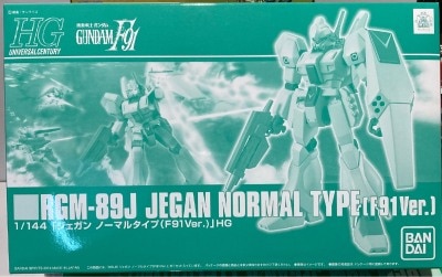 Bandai Spirits HGUC 1/144 Bandai Spirits Jegan Normal Type (F91Ver.) image 1