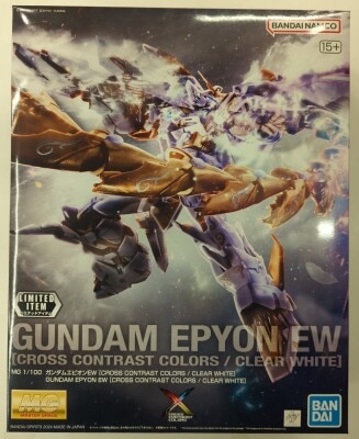 BANDAI SPIRITS MG 1/100 Mobile Suit Gundam W Gundam Epyon [CROSS CONTRAST COLORS / CLEAR WHITE] LIMITED