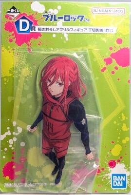 Bandai Spirits Ichiban Kuji Blue Lock Series 2 D Prize Chigiri Hy?ma Original Acrylic Figure