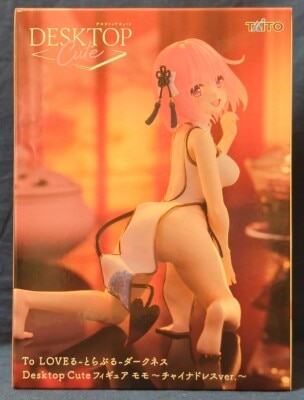 Taito Desktop Cute Figure Momo China Dress Ver. image 1