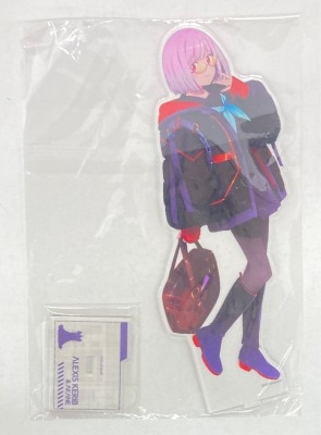 MAGES. MAGIC Lottery GRIDMAN UNIVERSE Kaiju and Me A-2 Prize Alexis Kerib and Akane Shinjou BIG Acrylic Stand image 1